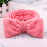 New Letter "OMG" Coral Fleece Soft Bow Headbands for women Girls Cute Hair Holder Hairbands Hair Bands Headwear Hair Accessories - Odd Owl