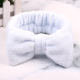 New Letter "OMG" Coral Fleece Soft Bow Headbands for women Girls Cute Hair Holder Hairbands Hair Bands Headwear Hair Accessories - Odd Owl