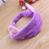 New Letter "OMG" Coral Fleece Soft Bow Headbands for women Girls Cute Hair Holder Hairbands Hair Bands Headwear Hair Accessories - Odd Owl