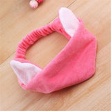 New Letter "OMG" Coral Fleece Soft Bow Headbands for women Girls Cute Hair Holder Hairbands Hair Bands Headwear Hair Accessories - Odd Owl