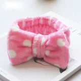 New Letter "OMG" Coral Fleece Soft Bow Headbands for women Girls Cute Hair Holder Hairbands Hair Bands Headwear Hair Accessories - Odd Owl