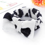 New Letter "OMG" Coral Fleece Soft Bow Headbands for women Girls Cute Hair Holder Hairbands Hair Bands Headwear Hair Accessories - Odd Owl