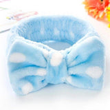 New Letter "OMG" Coral Fleece Soft Bow Headbands for women Girls Cute Hair Holder Hairbands Hair Bands Headwear Hair Accessories - Odd Owl