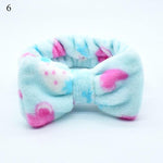 New Letter "OMG" Coral Fleece Soft Bow Headbands for women Girls Cute Hair Holder Hairbands Hair Bands Headwear Hair Accessories - Odd Owl