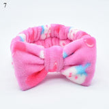 New Letter "OMG" Coral Fleece Soft Bow Headbands for women Girls Cute Hair Holder Hairbands Hair Bands Headwear Hair Accessories - Odd Owl