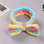 New Letter "OMG" Coral Fleece Soft Bow Headbands for women Girls Cute Hair Holder Hairbands Hair Bands Headwear Hair Accessories - Odd Owl