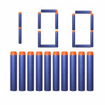 100pcs For Nerf Bullets EVA Soft Hollow Hole Head 7.2cm Refill Bullet Darts for Nerf Toy Gun Accessories for Nerf Blasters - Odd Owl