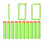 100pcs For Nerf Bullets EVA Soft Hollow Hole Head 7.2cm Refill Bullet Darts for Nerf Toy Gun Accessories for Nerf Blasters - Odd Owl