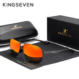 KINGSEVEN 2020 Brand Men Aluminum Sunglasses Polarized UV400 Mirror Male Sun Glasses Women For Men Oculos de sol - Odd Owl