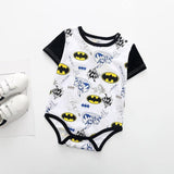 Superman Summer Baby Rompers Newborn Baby Boy Girl Romper Short sleeve Jumpsuit Clothes Baby Clothes Cotton Outfits 0-18M - Odd Owl