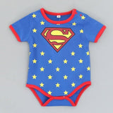 Superman Summer Baby Rompers Newborn Baby Boy Girl Romper Short sleeve Jumpsuit Clothes Baby Clothes Cotton Outfits 0-18M - Odd Owl