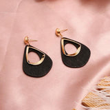 X&P New Fashion Round Dangle Drop Korean Earrings For Women Geometric Round Heart Gold Earring Wedding 2020 kolczyki Jewelry - Odd Owl