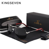 KINGSEVEN Men Vintage Aluminum Polarized Sunglasses Classic Brand Sun glasses Coating Lens Driving Eyewear For Men/Women - Odd Owl