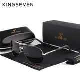 KINGSEVEN Men Vintage Aluminum Polarized Sunglasses Classic Brand Sun glasses Coating Lens Driving Eyewear For Men/Women - Odd Owl