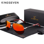 KINGSEVEN Men Vintage Aluminum Polarized Sunglasses Classic Brand Sun glasses Coating Lens Driving Eyewear For Men/Women - Odd Owl