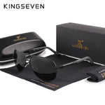 KINGSEVEN Men Vintage Aluminum Polarized Sunglasses Classic Brand Sun glasses Coating Lens Driving Eyewear For Men/Women - Odd Owl