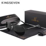 KINGSEVEN Men Vintage Aluminum Polarized Sunglasses Classic Brand Sun glasses Coating Lens Driving Eyewear For Men/Women - Odd Owl