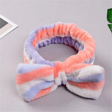 New Letter "OMG" Coral Fleece Soft Bow Headbands for women Girls Cute Hair Holder Hairbands Hair Bands Headwear Hair Accessories - Odd Owl