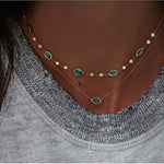 Boho Multi-element Crystal Necklaces For Women Fashion Gold Necklace Vintage Multiple Layers Pendant Necklace Jewelry Gift - Odd Owl