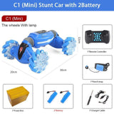 Remote Control Stunt Car Gesture Induction Twisting Off-Road Vehicle Light Music Drift Dancing Side Driving RC Toy Gift for Kids - Odd Owl