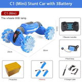 Remote Control Stunt Car Gesture Induction Twisting Off-Road Vehicle Light Music Drift Dancing Side Driving RC Toy Gift for Kids - Odd Owl